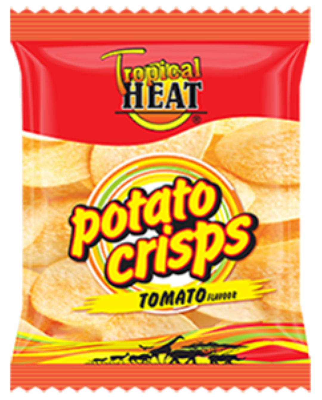 TROPICAL HEAT CRISPS TOMATO FLAVOUR 200G